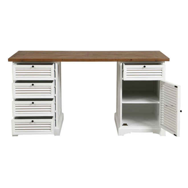 Escritorio de madera