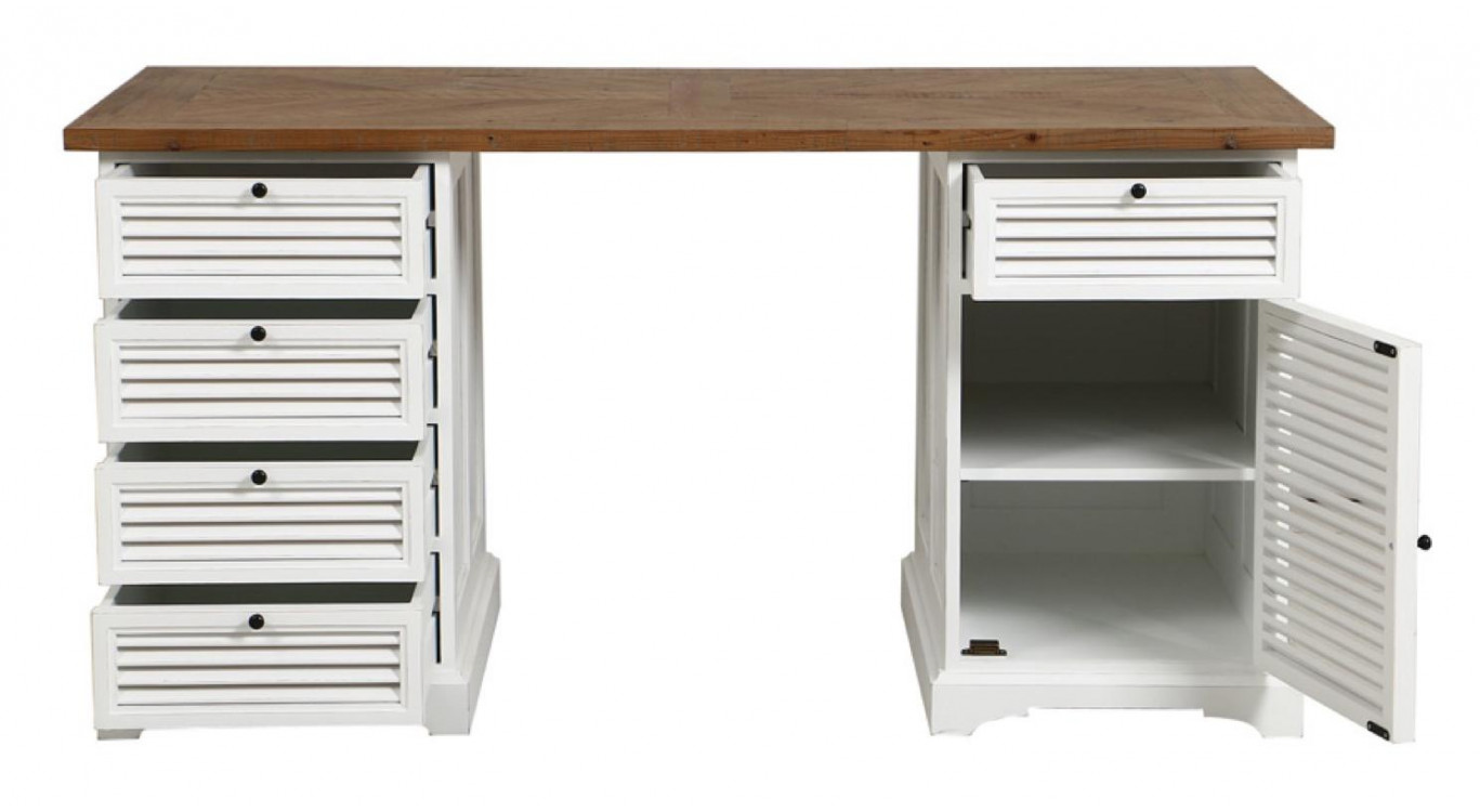 Escritorio de madera