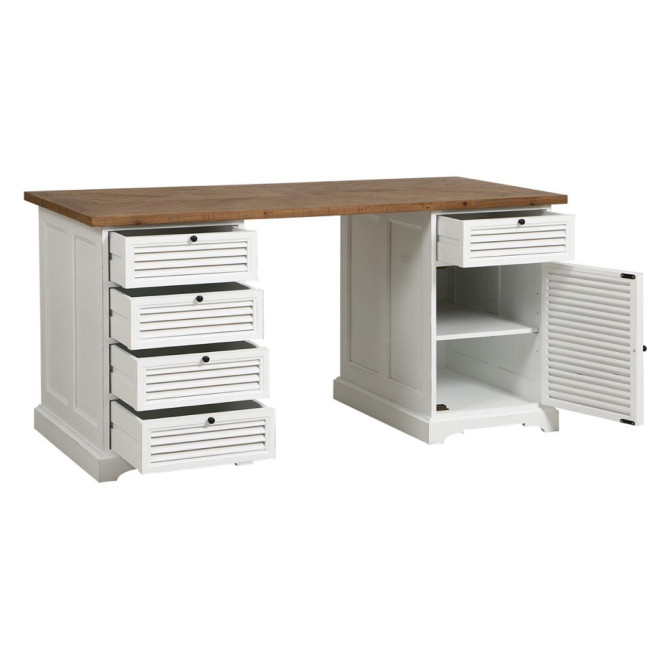Escritorio de madera