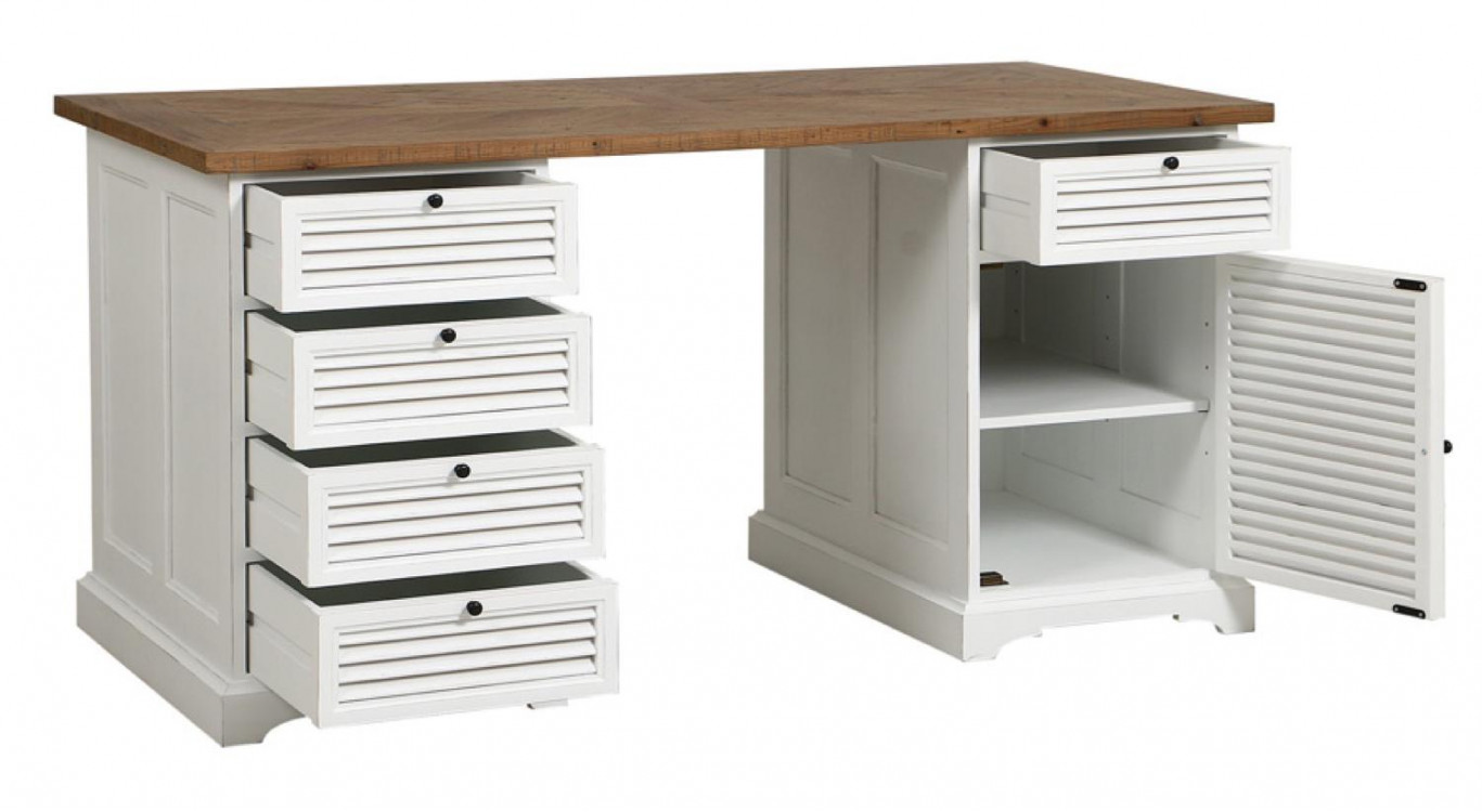 Escritorio de madera