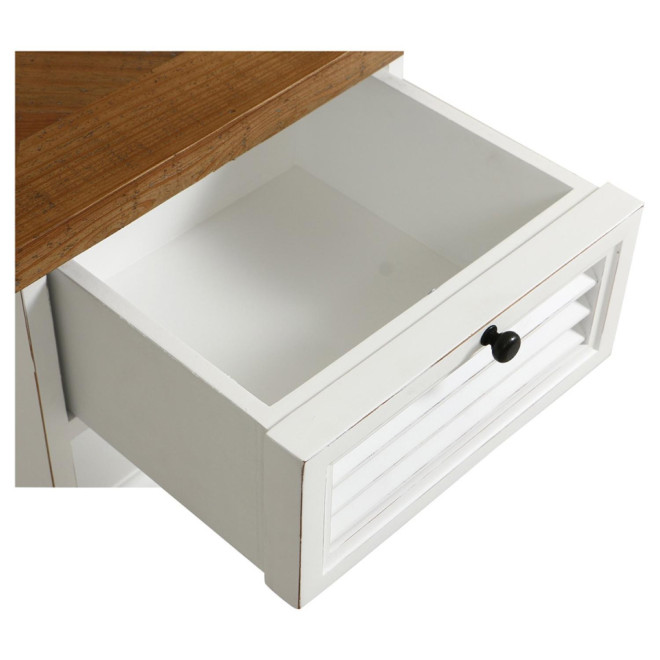 1 Drawer Bedside Wooden Tray