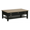 Table basse rectangulaire