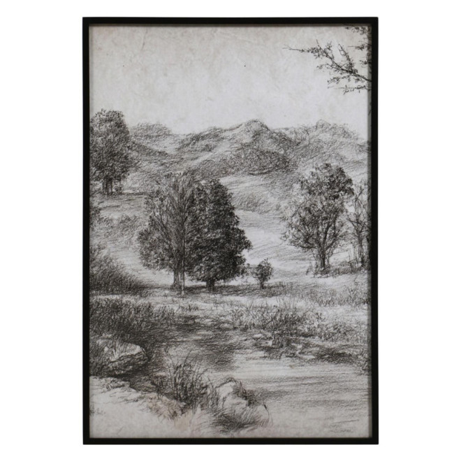 Triptyque Toile De Jouy