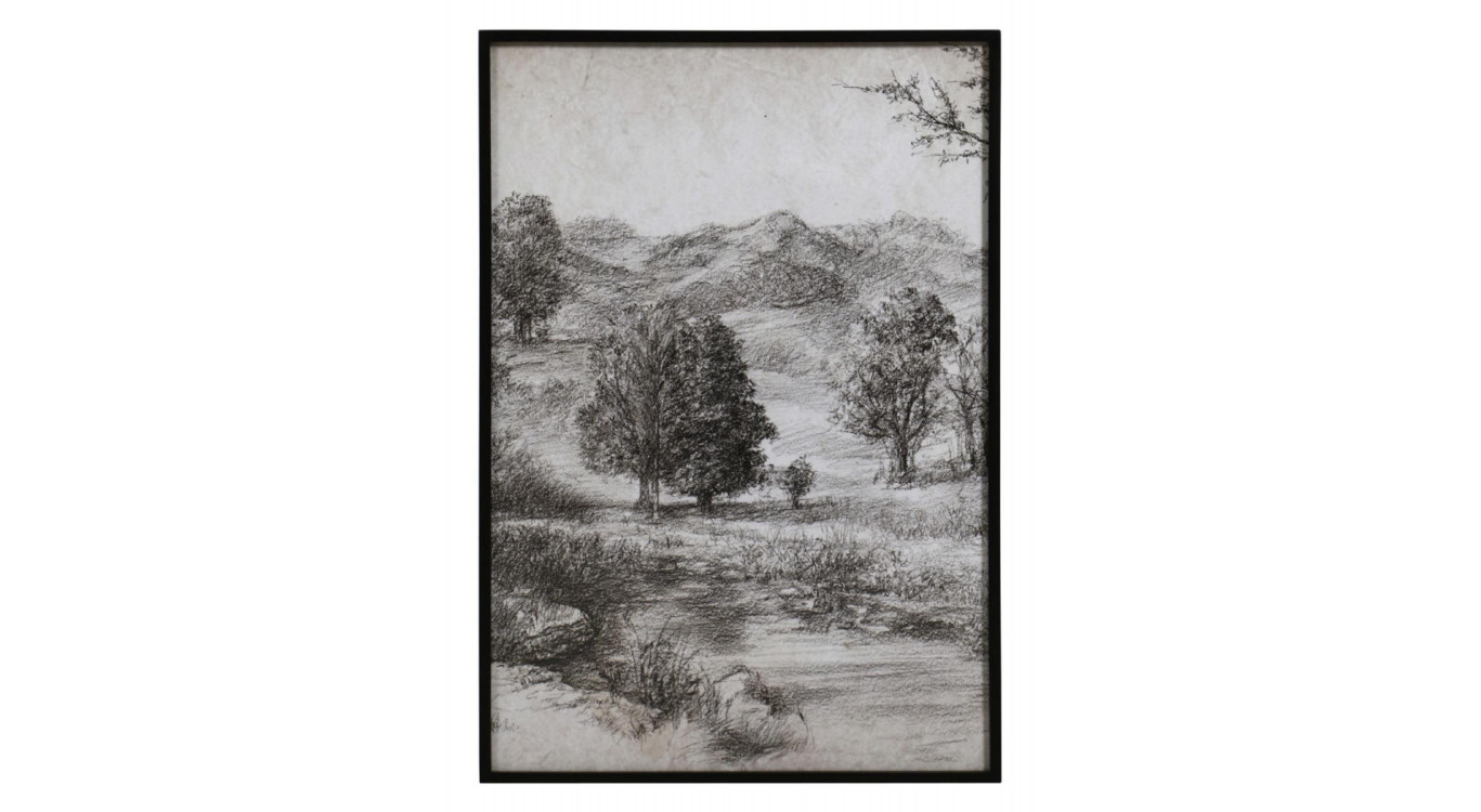 Triptyque Toile De Jouy