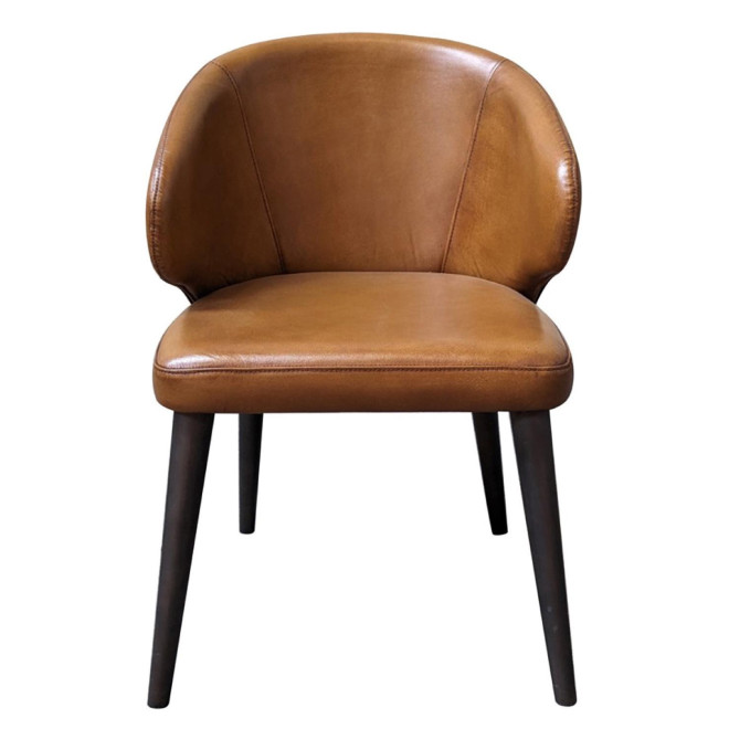 Chaise Jonas En Cuir Personnalisable