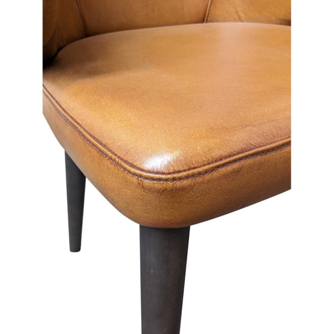 Chaise Jonas En Cuir Personnalisable