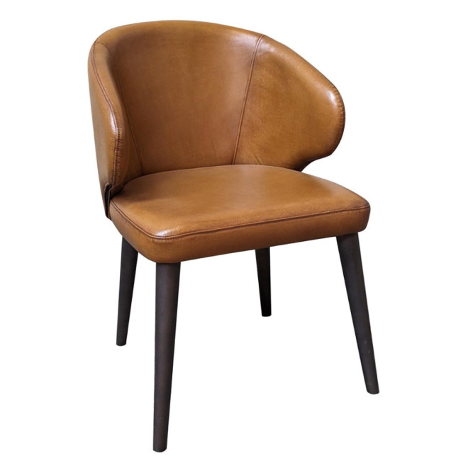 Chaise Jonas En Cuir Personnalisable