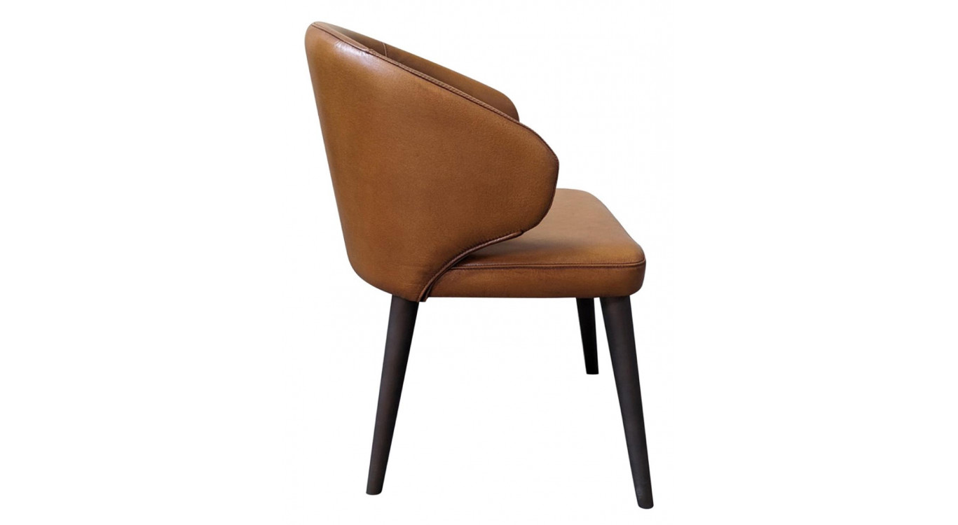 Chaise Jonas En Cuir Personnalisable