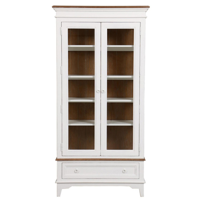 Vitrine 2 Portes 1 Tiroir