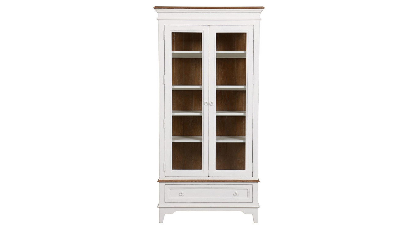 Vitrine 2 Portes 1 Tiroir