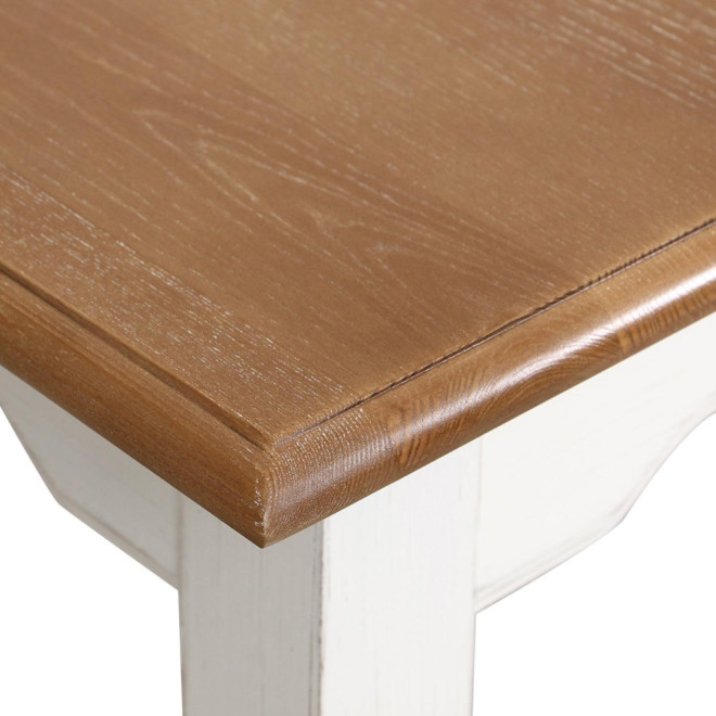 Mesa rectangular extensible para 14 personas