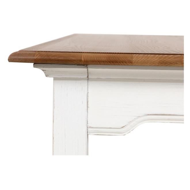 Mesa rectangular extensible para 14 personas