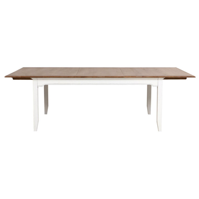 Mesa rectangular extensible para 14 personas