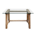 Bureau plateau en verre