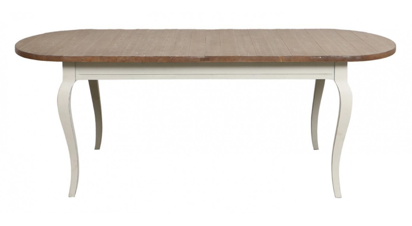 Table Ovale Extensible