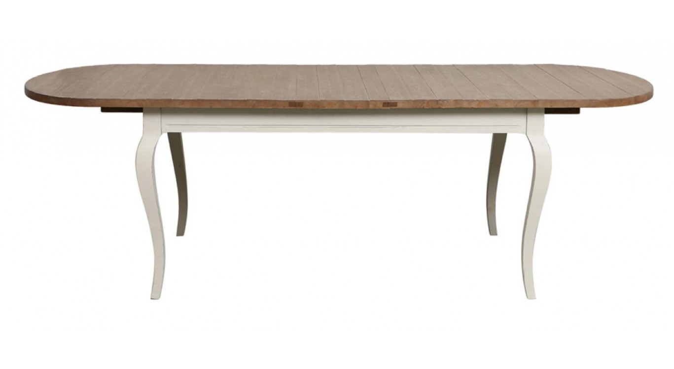 Table Ovale Extensible