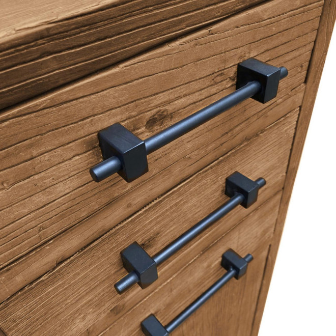 1 Door 3 Drawer Storage Cabinet