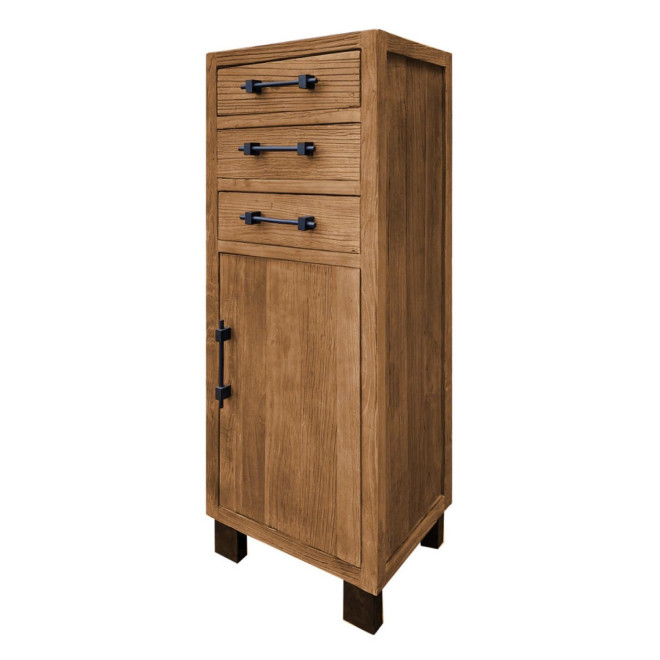 1 Door 3 Drawer Storage Cabinet