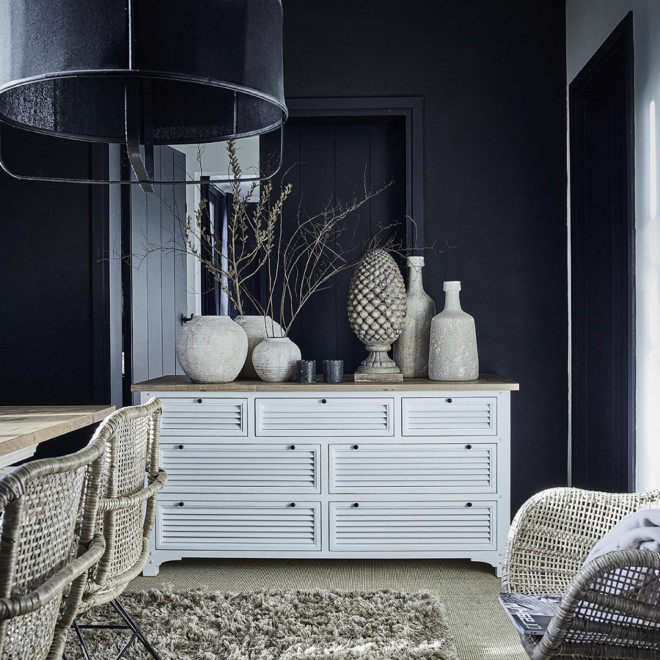 Kommode Mercerie Tablett Holz