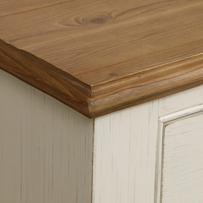 Sideboard Geschirrschrank 3 Glastüren