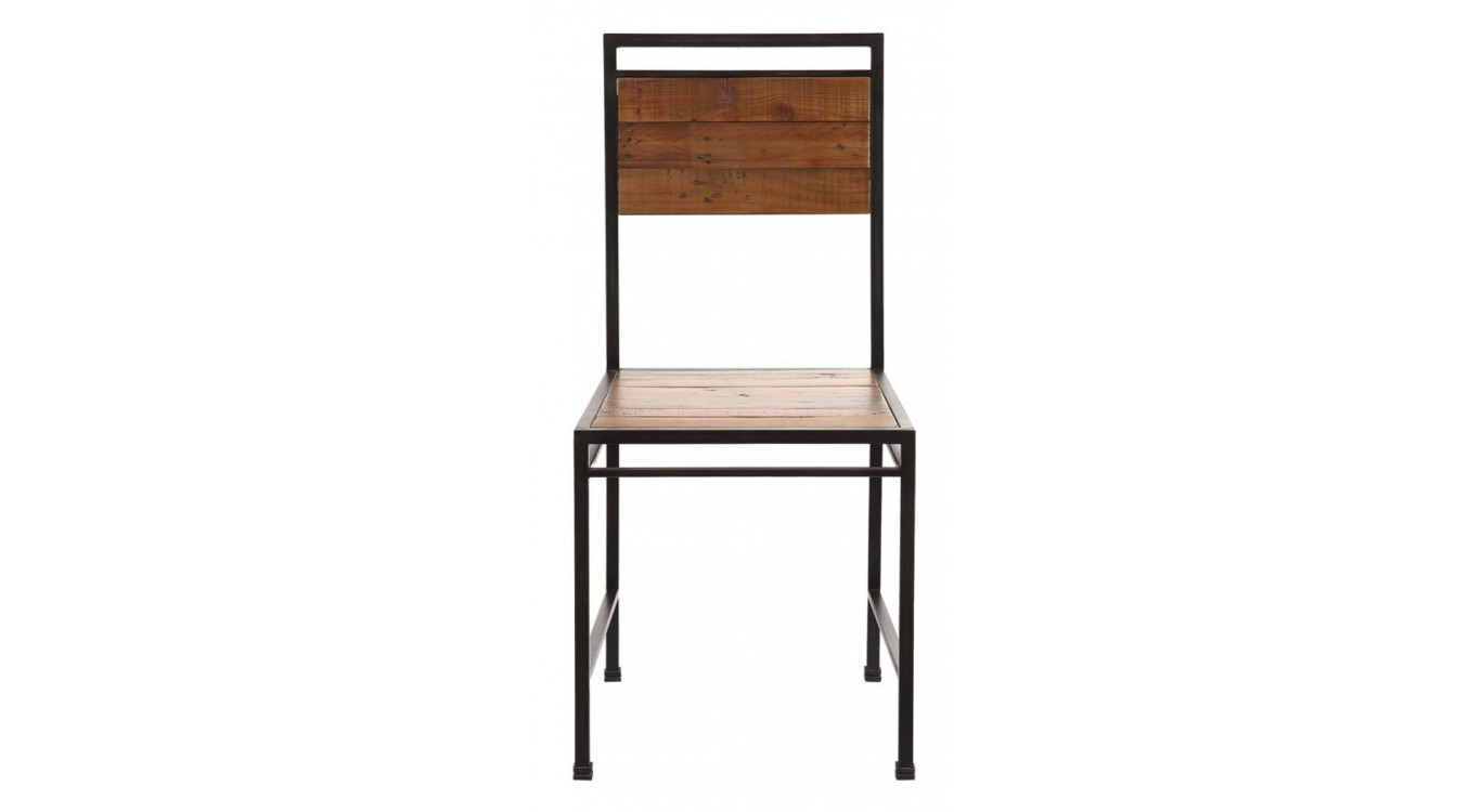 Chaise Métal Et Bois
