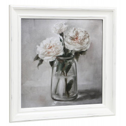 Huile Pivoines 50X50
