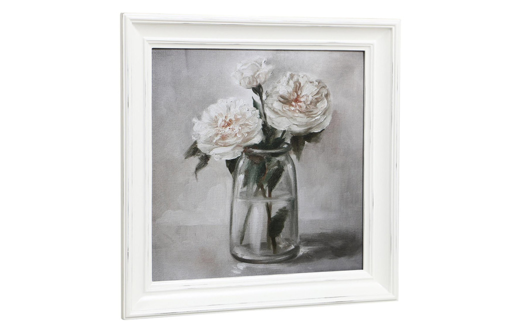 Huile Pivoines 50X50