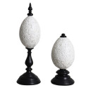 Lot de 2 oeufs décoratifs