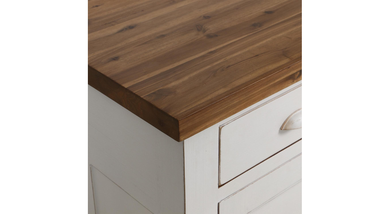 Cucina base a 1 anta e 4 cassetti
