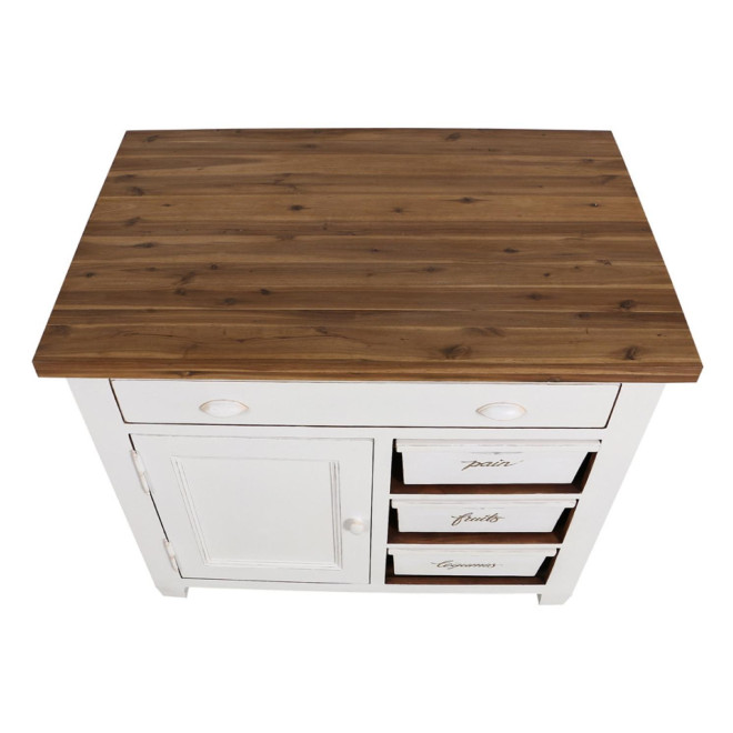 Cucina base a 1 anta e 4 cassetti