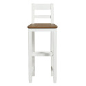 High Chair Wooden Back
