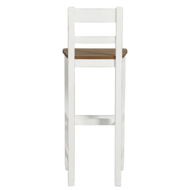 Chaise Haute Dossier En Bois