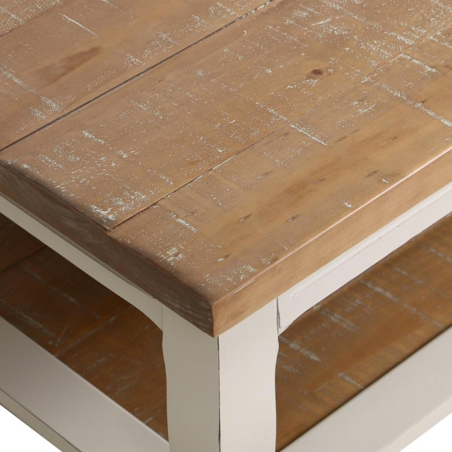 Mesa baja rectangular