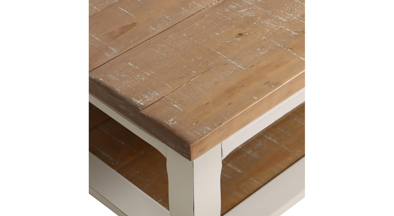 Mesa baja rectangular