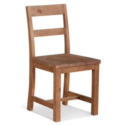 2er-Set Holzstühle Braun 47.5x50x80cm