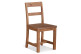 copy of  Set di 2 sedie in legno marrone 47.5x50x80cm
