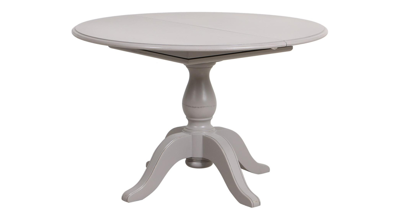 Table ronde extensible 1 pied