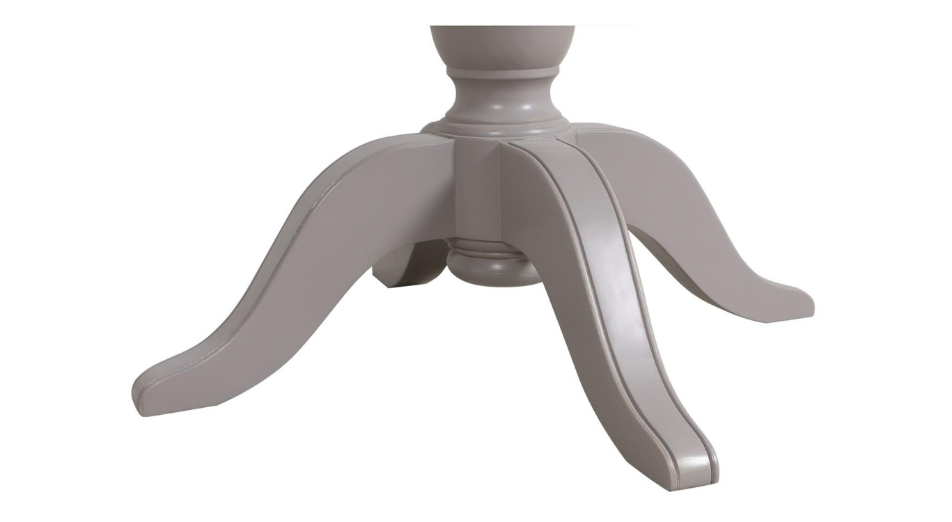 Table ronde extensible 1 pied