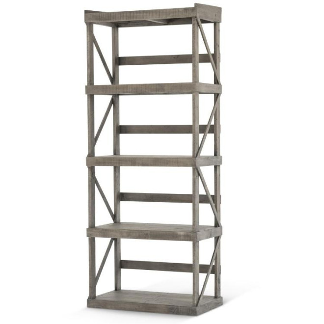 Holzleiter Braun 80x45x200cm