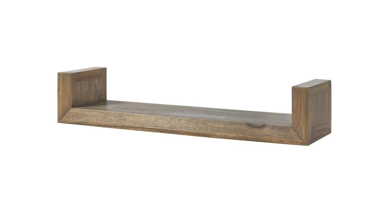 Holzregal Braun 80x20x15cm