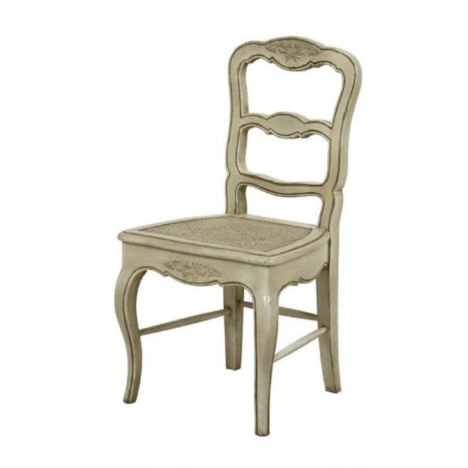 Holzstuhl Sitzfläche Geflecht Louise