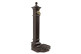 Fontana da giardino in alluminio-metallo marrone 29x33.5x77cm