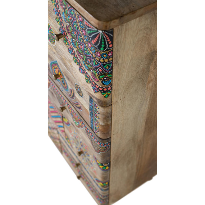 Commode 11 tiroirs Bois Marron