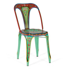 Chaise Métal Multicolore