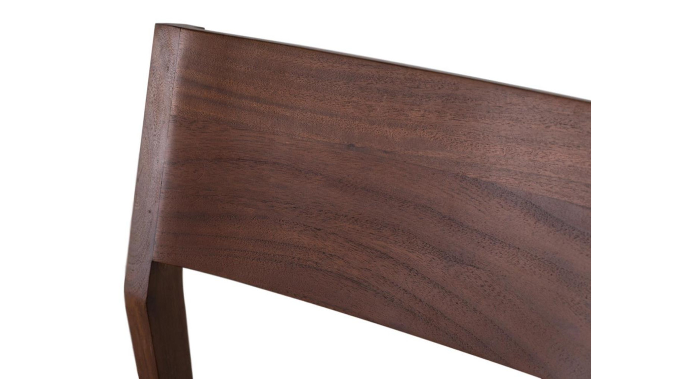 Lot de 2 chaises Bois Marron