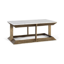Table basse Aluminium Or