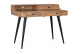Bureau 3 tiroirs Bois Marron