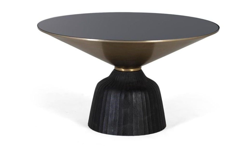 Table basse Aluminium Noir