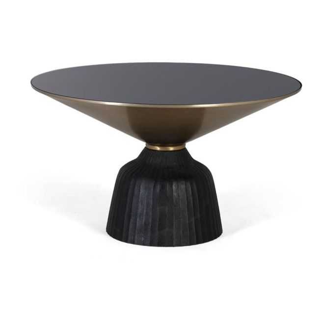 Table basse Aluminium Noir