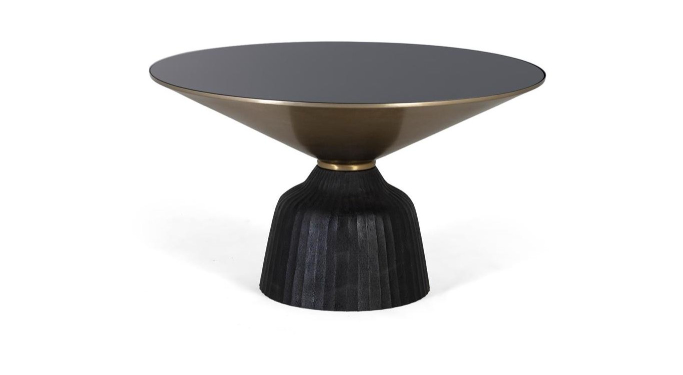Table basse Aluminium Noir